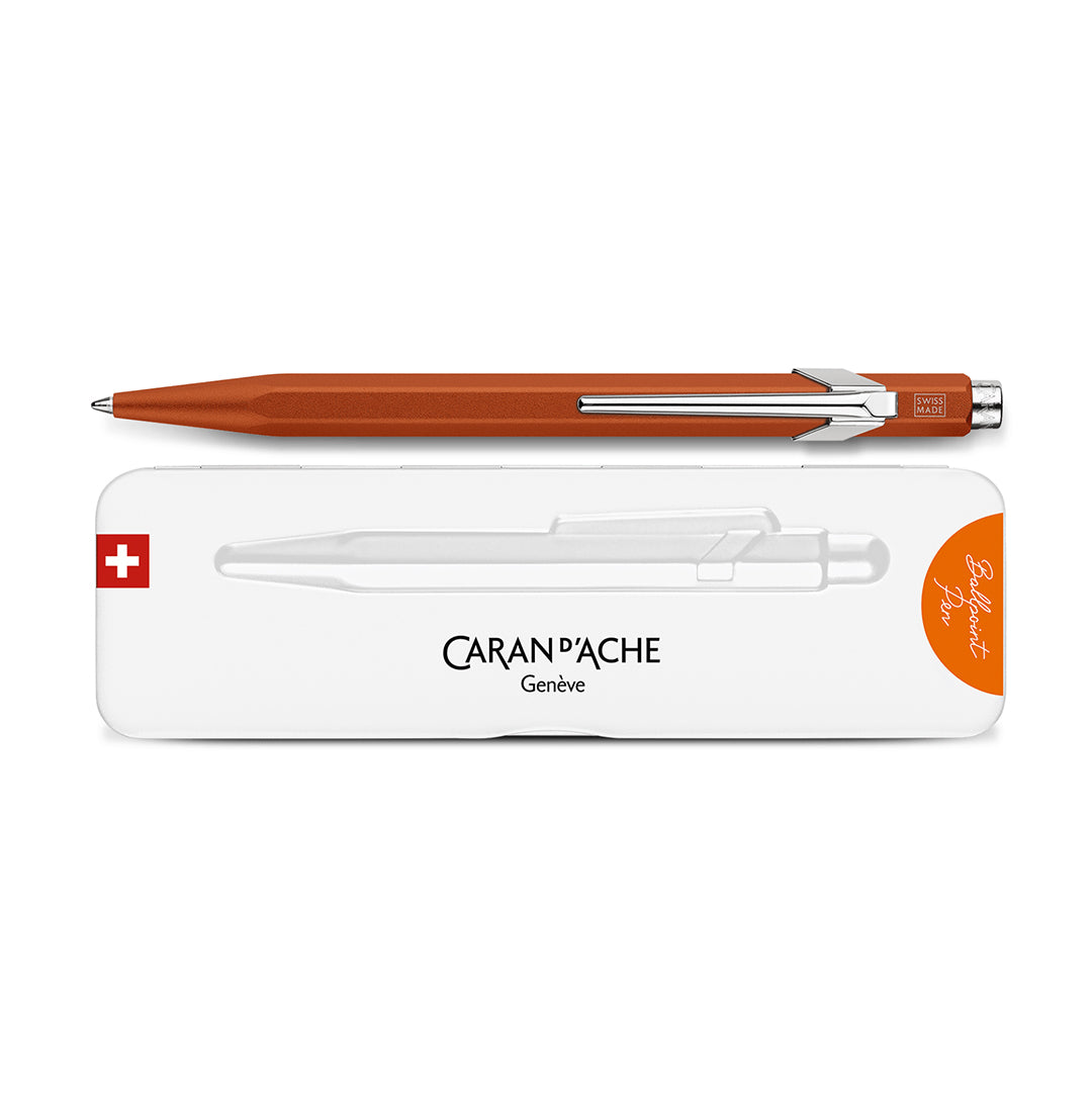 Caran d'Ache Colormat-X 849™ Ballpoint Pen- Orange