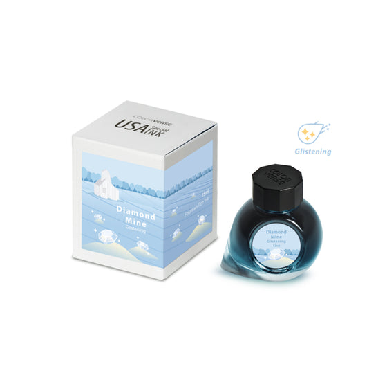Colorverse Fountain Pen Ink USA Special Edition - Diamond Mine
