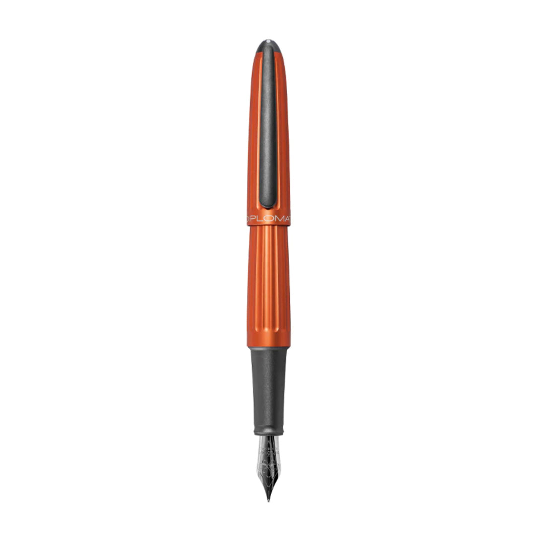 Diplomat Aero Fountain Pen-  Orange