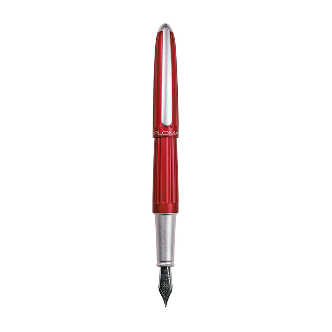 Diplomat Aero Fountain Pen - Red