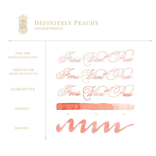 Ferris Wheel Press Definitely Peachy