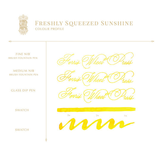 Ferris Wheel Press Freshly Squeezed Sunshine