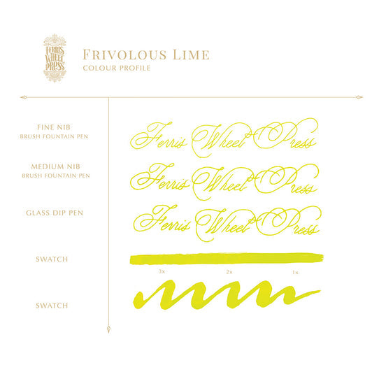 Ferris Wheel Press Freshly Frivolous Lime
