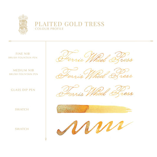 Ferris Wheel Press - Plaited Gold Tress