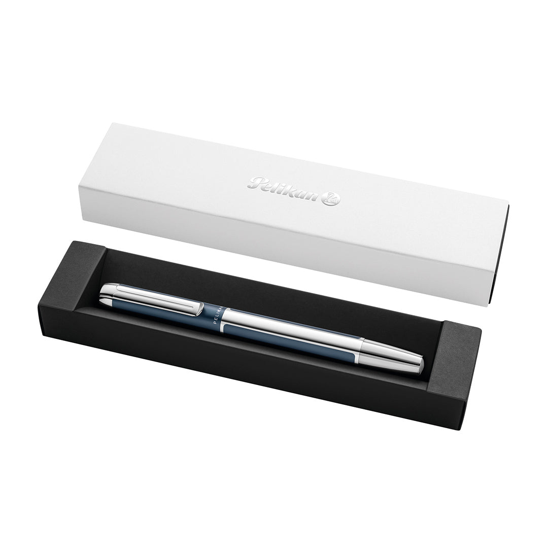 Pelikan PURA® Fountain Pen - Blue/ Silver