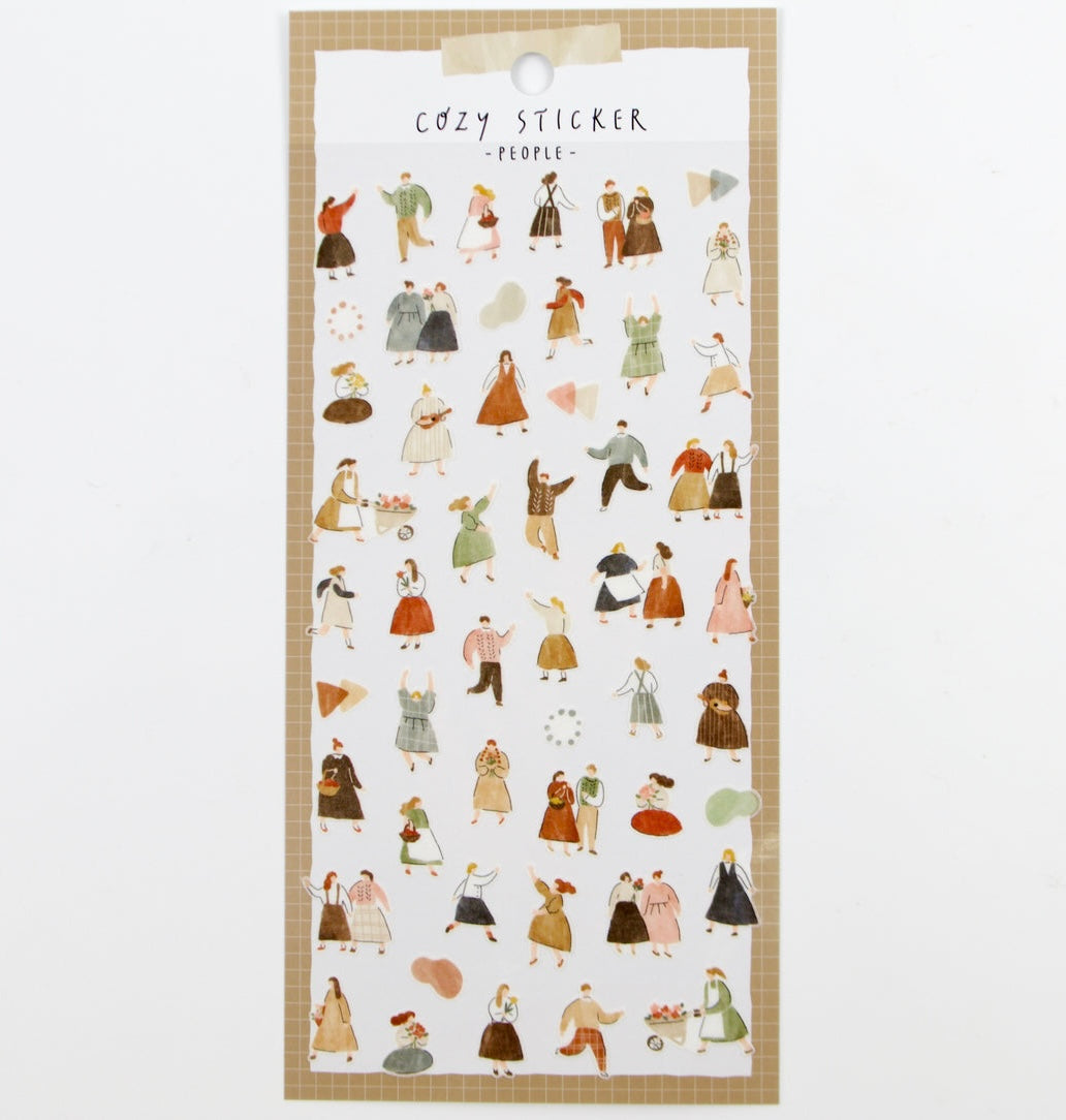Mind Wave Cozy Sticker Sheet - PEOPLE