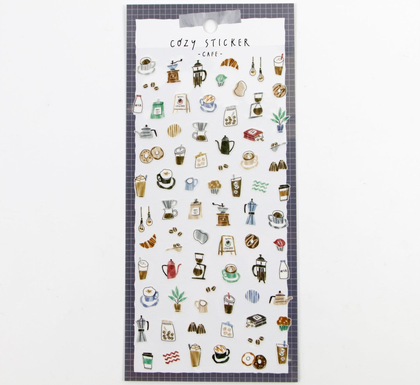 Mind Wave Cozy Sticker Sheet - CAFE