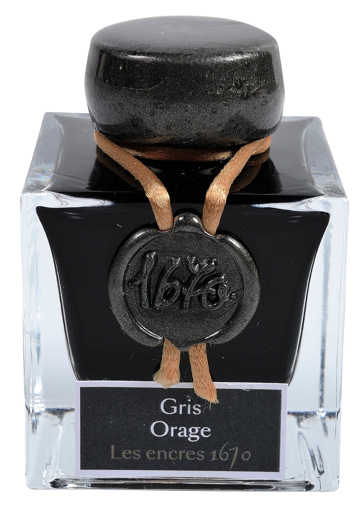 Jacques Herbin 1670 Fountain Pen Ink - Stormy Grey (Gris Orage)
