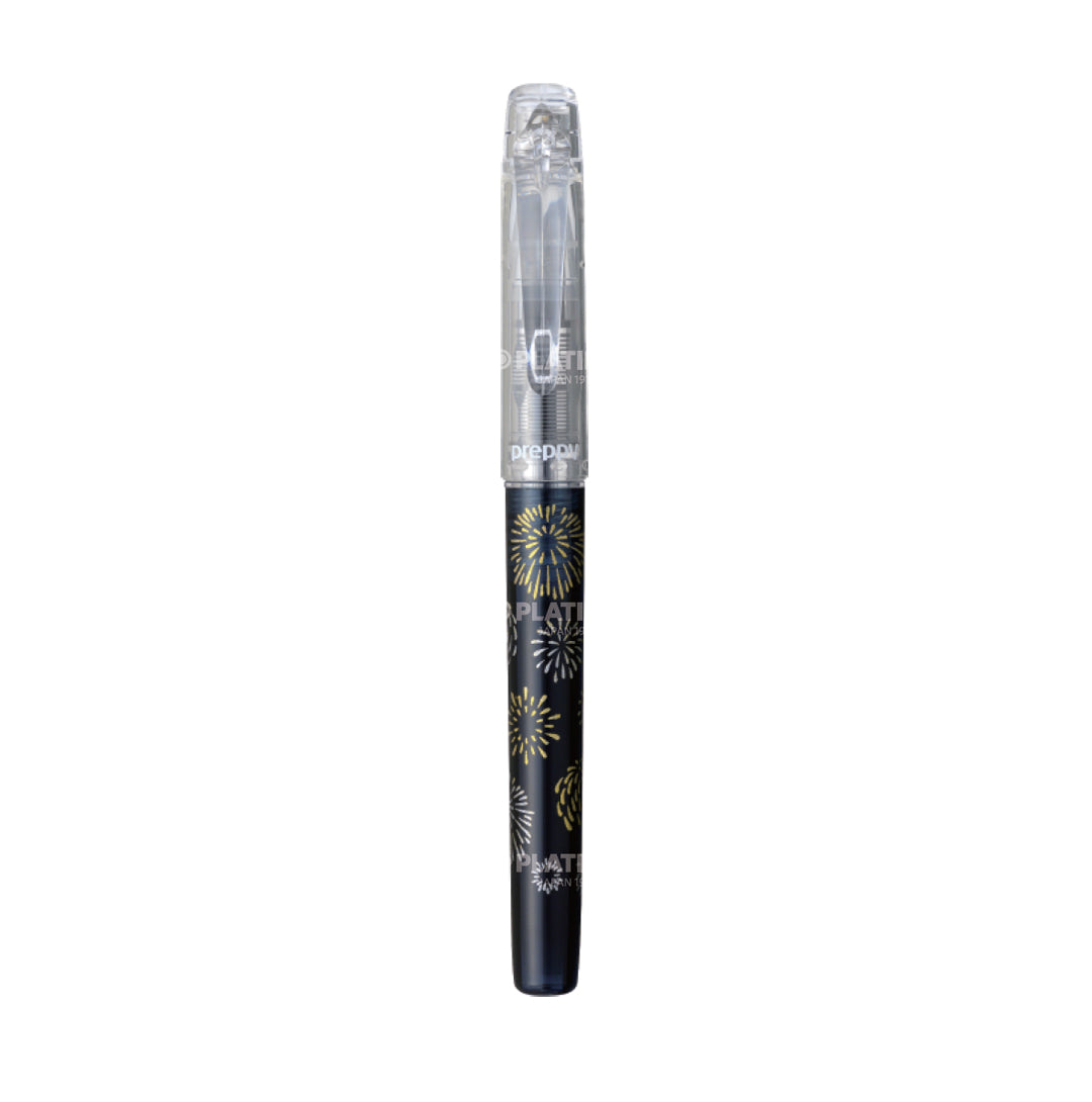 Platinum Japan Modern Maki-e Fountain Pen “Preppy wa Edo-Monogatari”- Hanabi