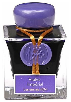 Jacques Herbin 1670 Fountain Pen Ink - Violet Imperial