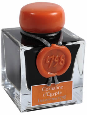 Jacques Herbin 1798 Fountain Pen Ink - Cornaline d'Egypte (Carnelian of Egypt)