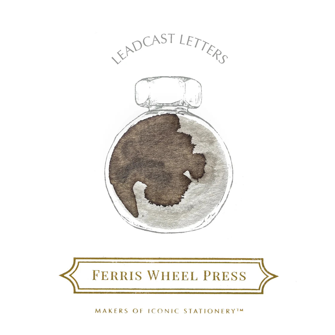 Ferris Wheel Press Everyday Collection 10mL - Leadcast Letters