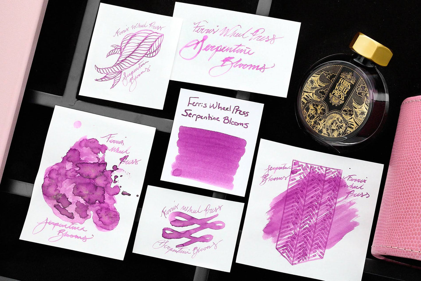 Ferris Wheel Press 2025 Ink - Serpentine Blooms