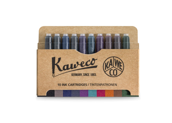 Kaweco ink Cartridges 10-Pack Colour Mix