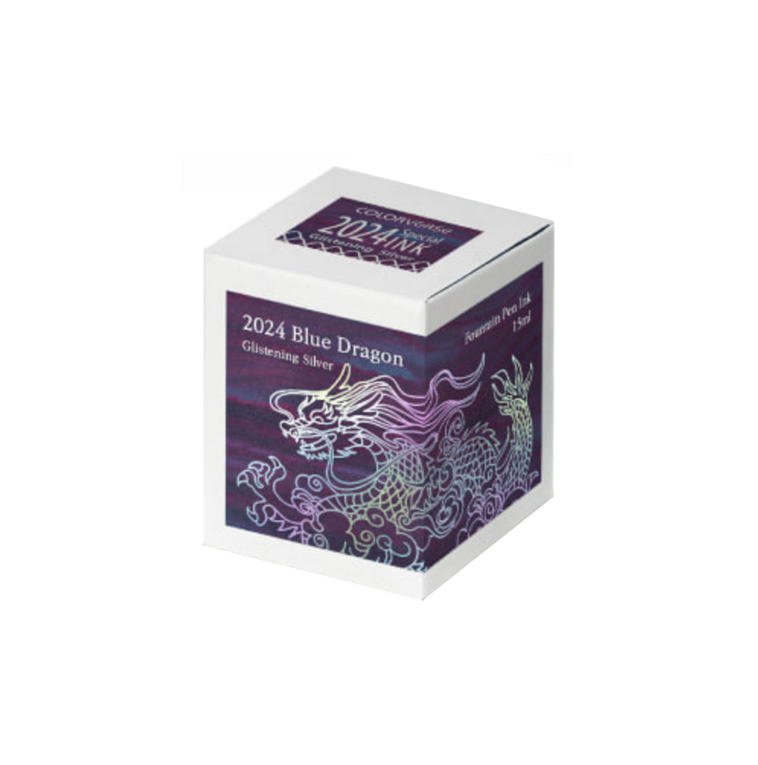 Colorverse 2024 Blue Dragon Special Ink 15ml- Glistening Silver