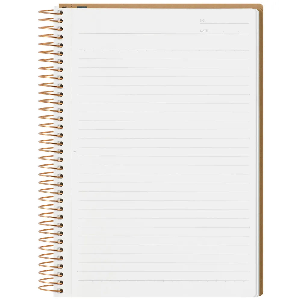 Maruman A5 Spiral Notebook Basic Horizontal Lines 150 sheets 6.5mm