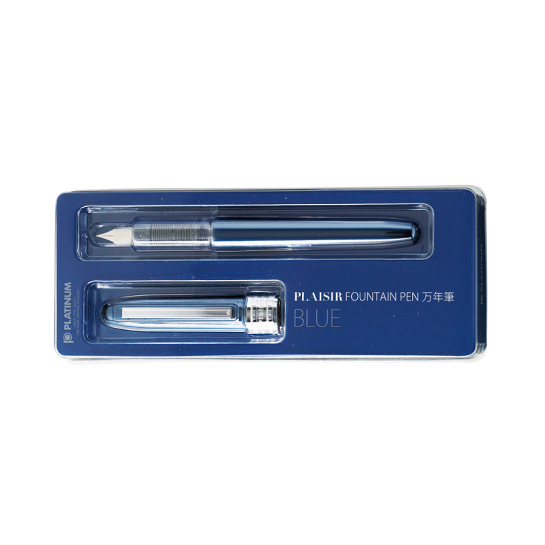 Platinum Japan Plasir Fountain Pen- Blue