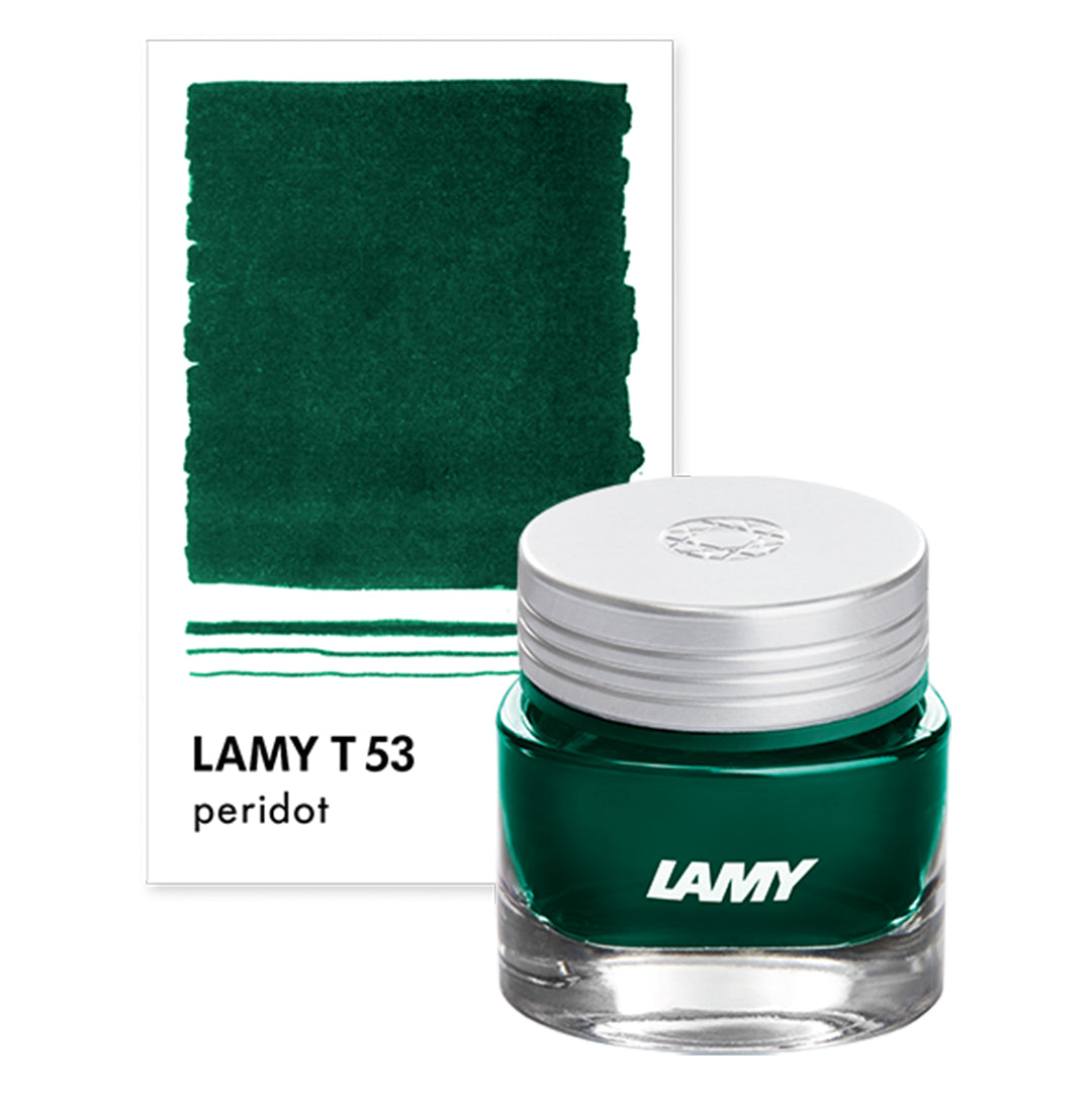 LAMY T53 Crystal Fountain Pen Ink- Peridot