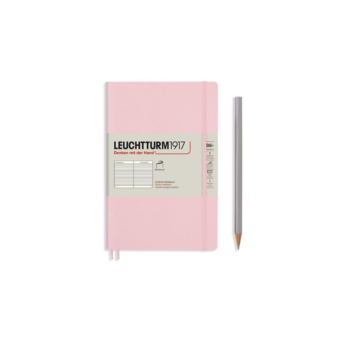 LEUCHTTURM1917 Paperback Notebook B6+ Softcover - Powder