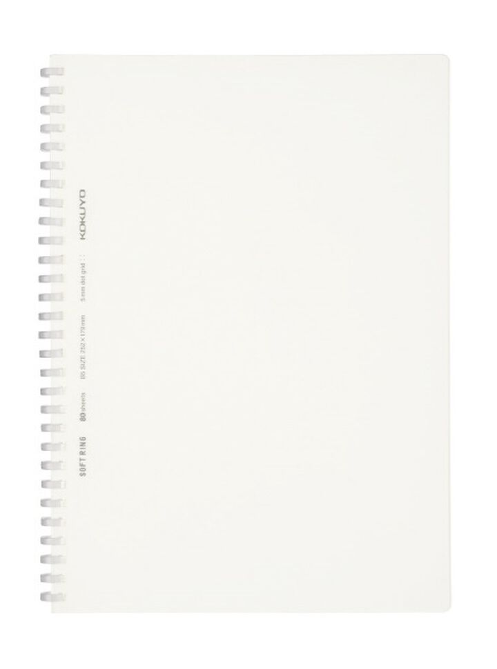 KOKUYO B5 Notebook Soft Ring Note Clear Ruled With Square Dots