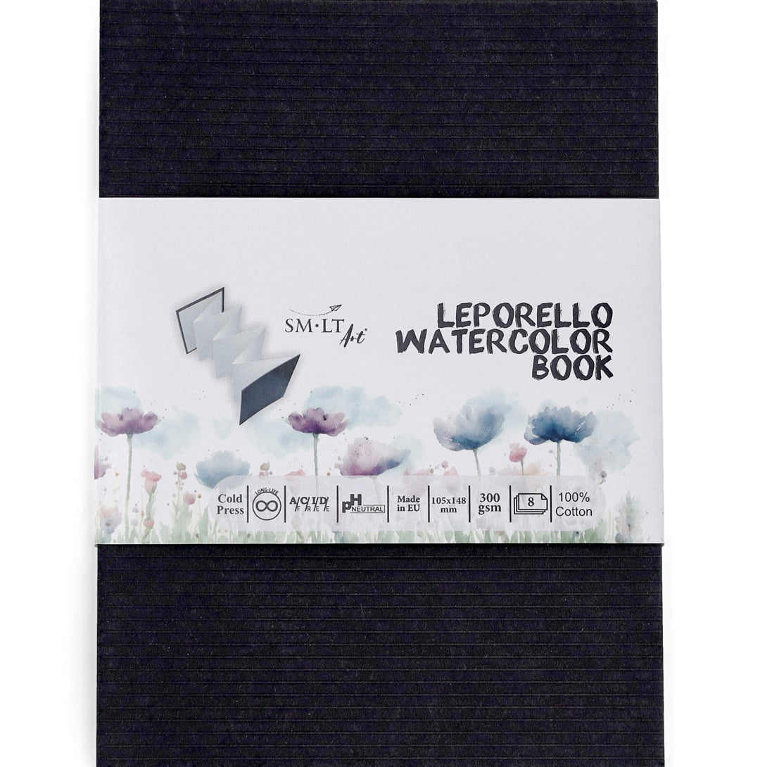 SMLT Leporello watercolor book 105x148mm