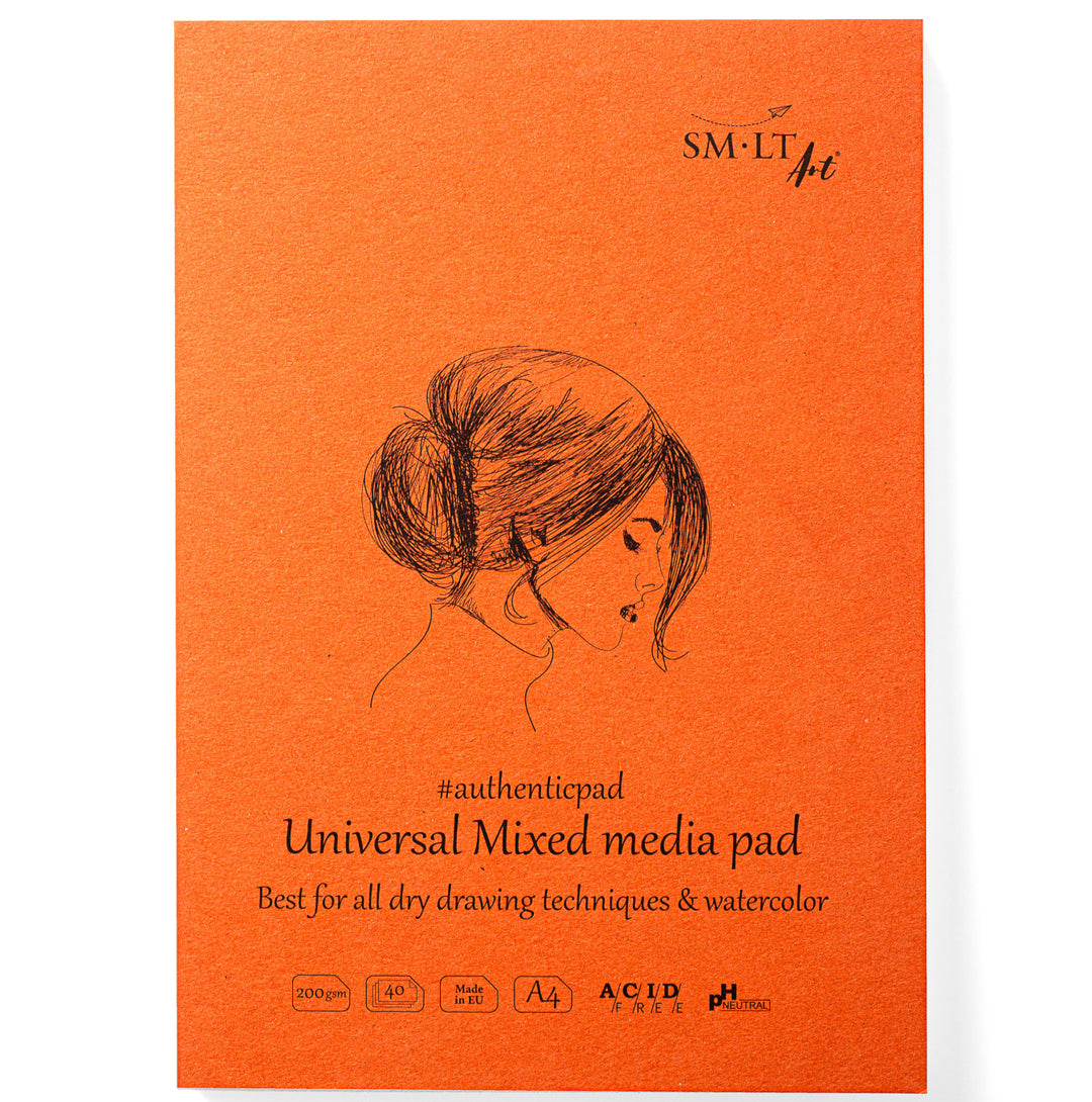 SMLT Mixed Media pad Authentic A4