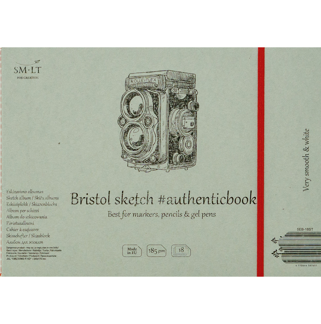 SMLT Stitched sketch album Bristol #authenticbook