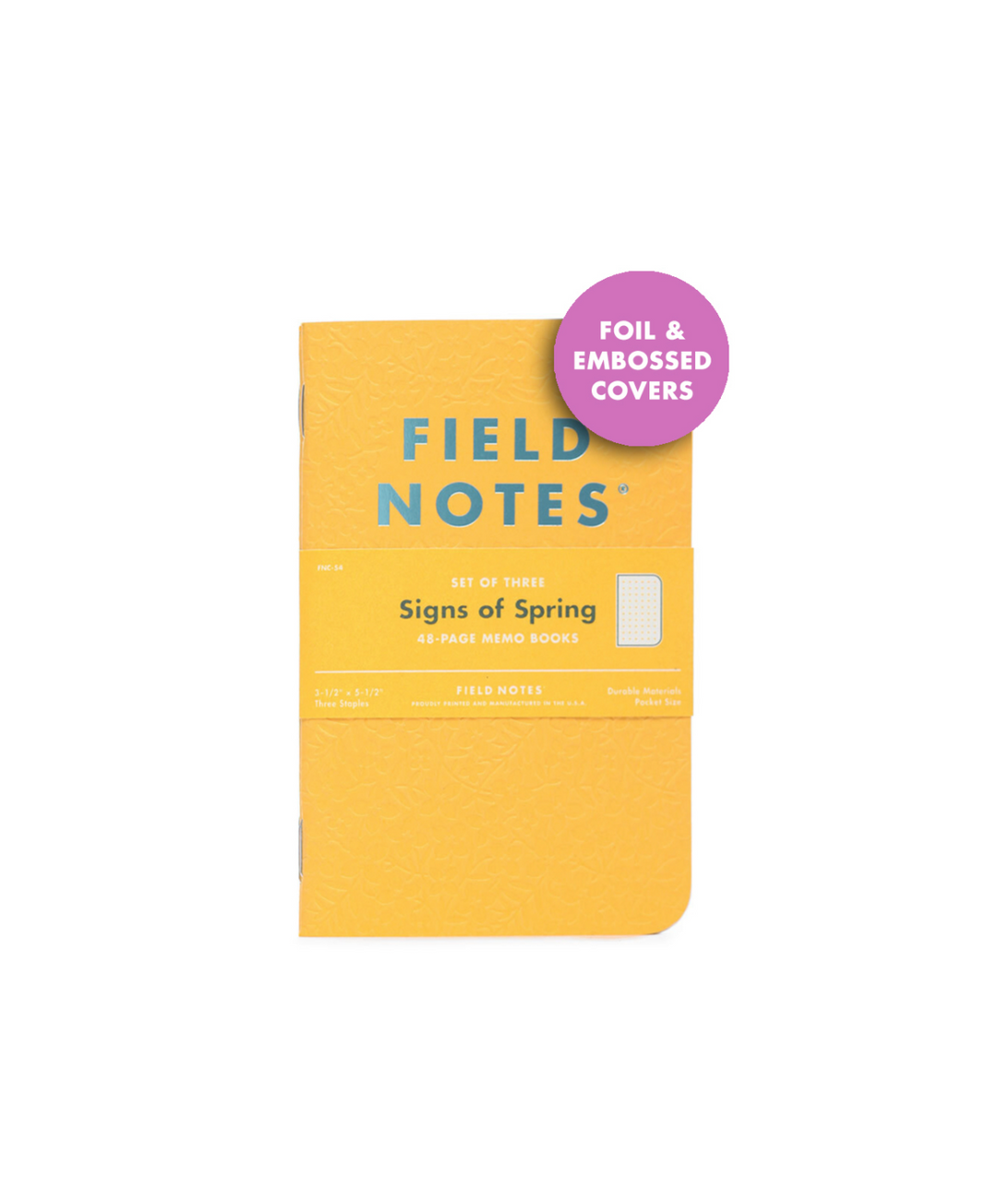 Field Notes 3½" × 5½"- Signs of Spring
