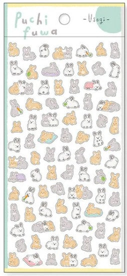 Mind Wave Stickers Puchi Fuwa -Usagi-