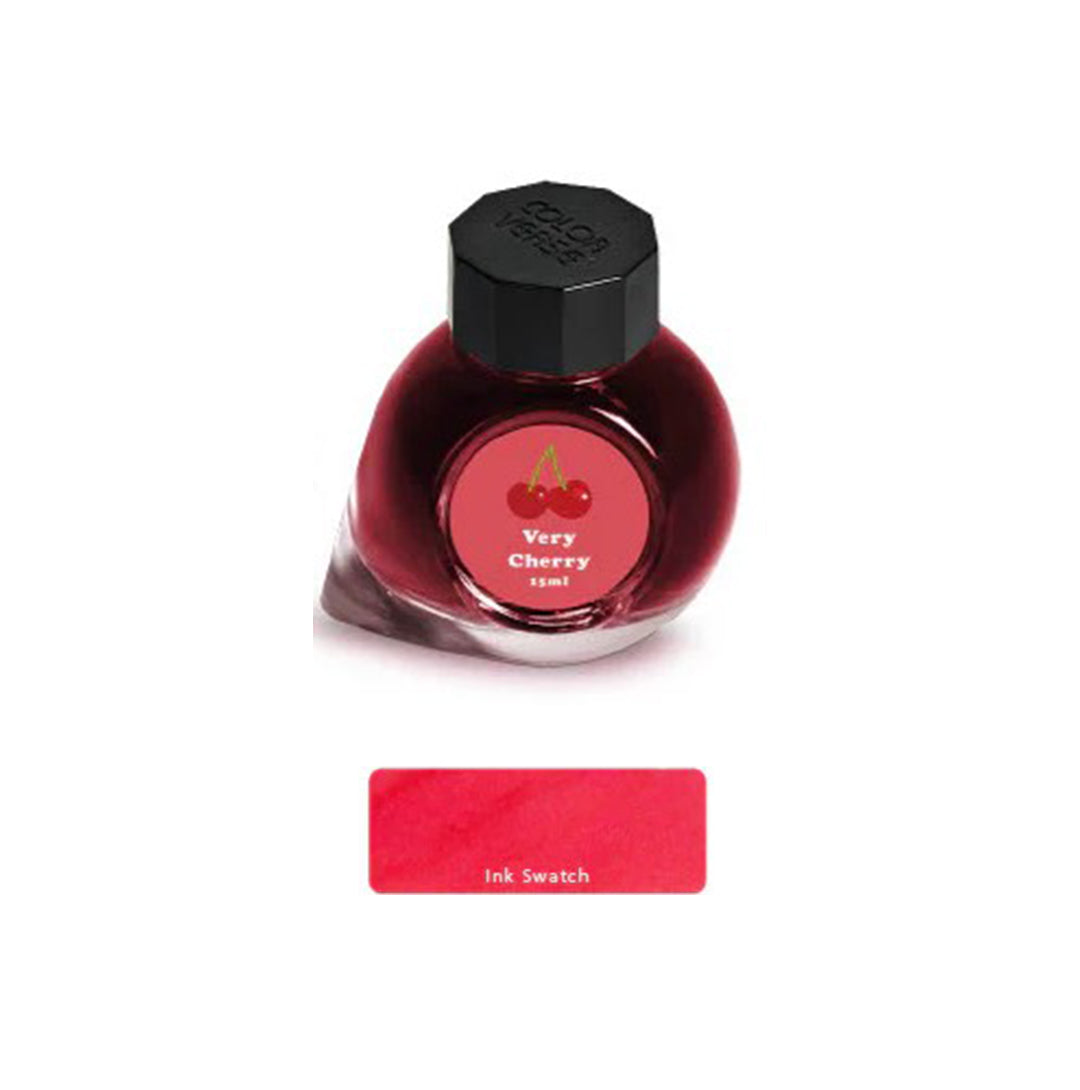 Colorverse Fountain Pen Ink USA Special - Very Cherry
