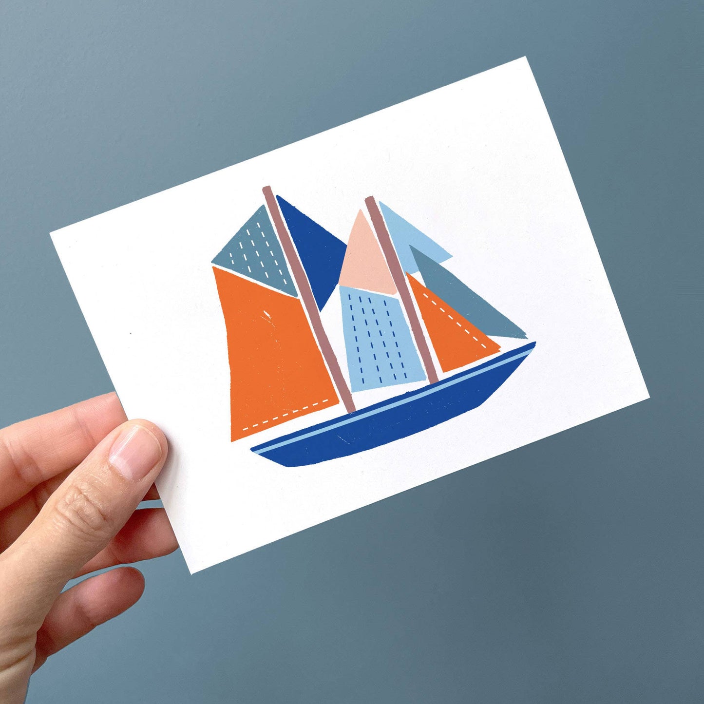 Greeting Card Bluenose