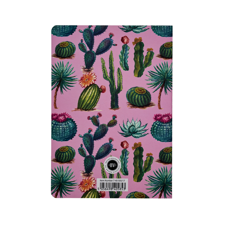 Bruno Visconti- Cactus on Rose Notebook