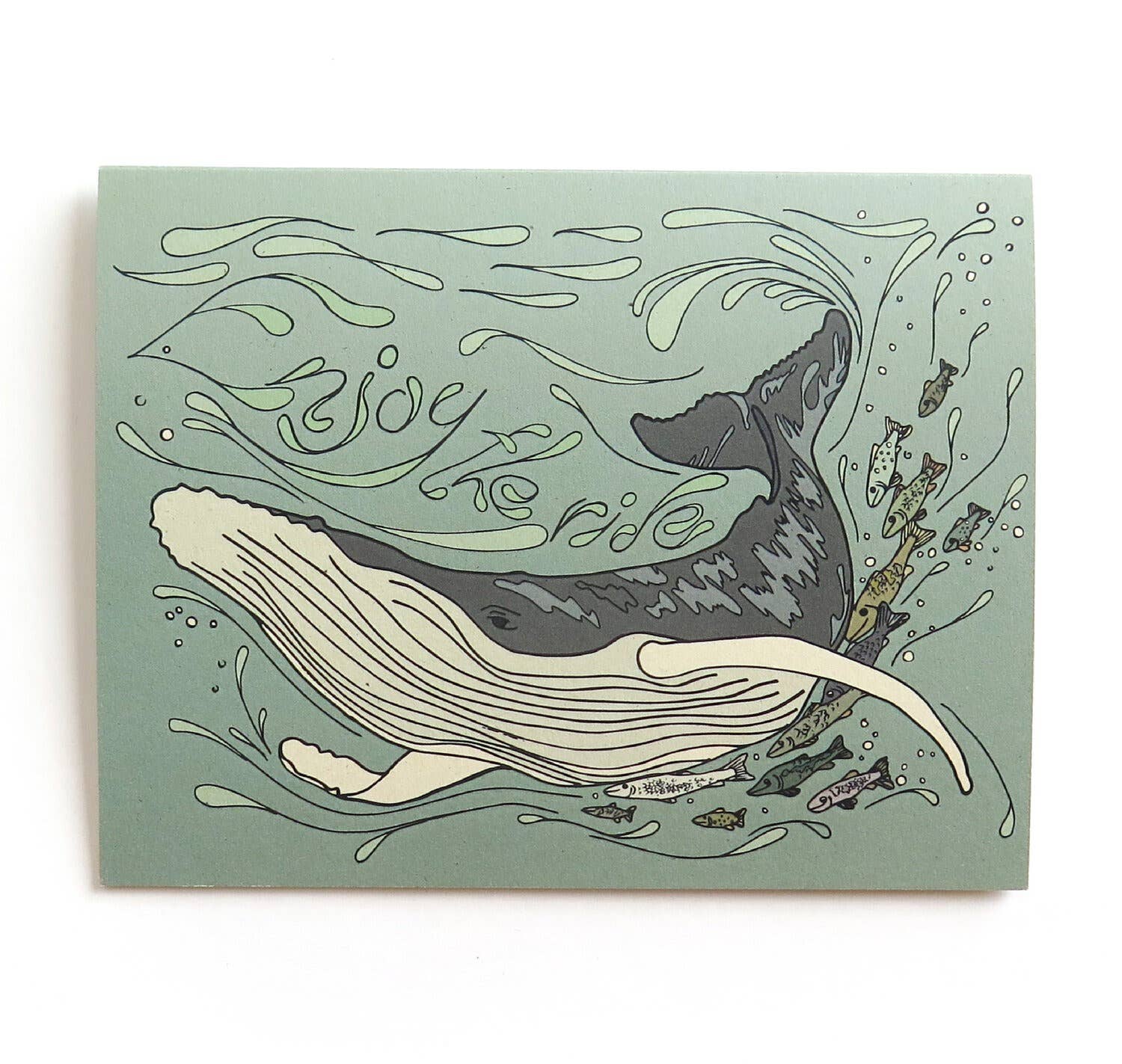 Enjoy the Ride Whale Card – Toronto Pen Shoppe