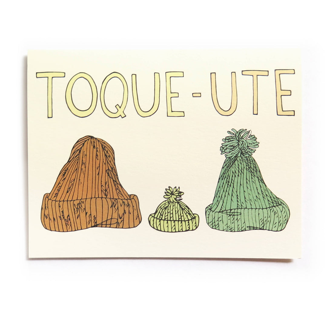 Too Cute Toques Card