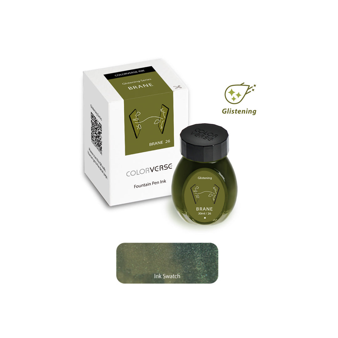 Colorverse Fountain Pen Ink Glistening Series - Brane 26