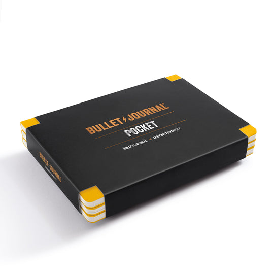 Lechtturm1917 Bullet Journal Pocket- Yellow