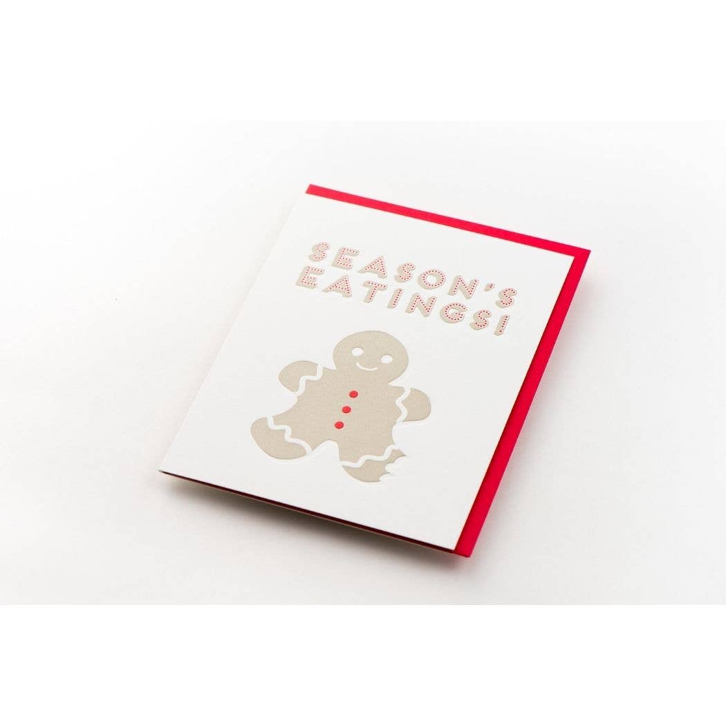 Season's Eatings Card: SIngle Card