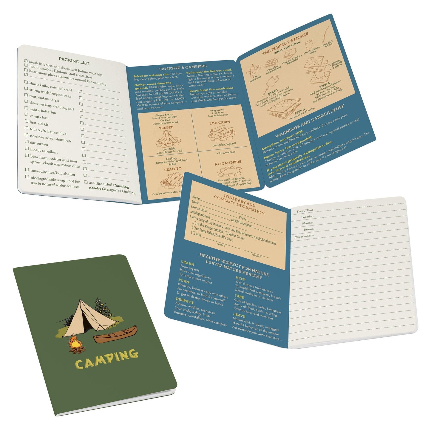 The Unemployed Philosophers Guild Camping Notebook