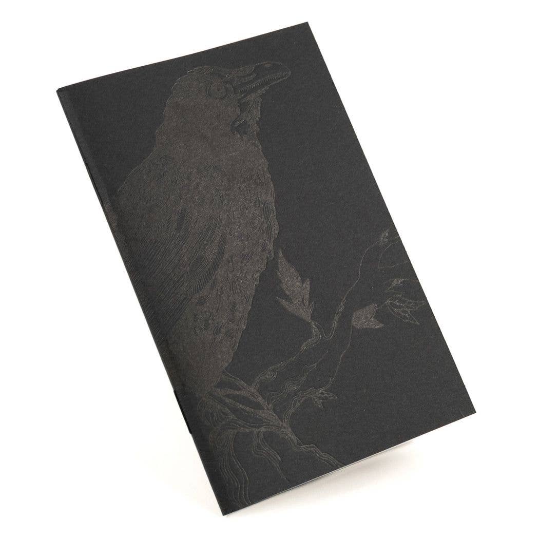 Monochromatic Birds - Pocket size Set of 3 Notebook: Dot Pages
