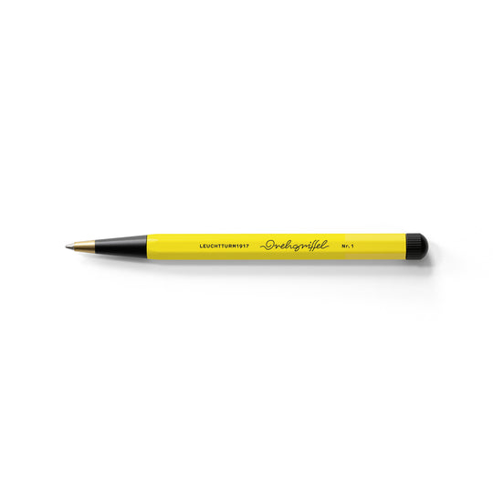 LEUCHTTURM1917 Drehgriffel Nr. 1 Gel Pen Bauhaus Edition- Lemon/Black