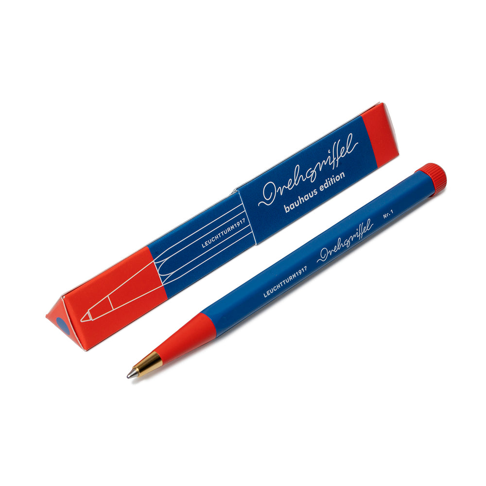 LEUCHTTURM1917 Drehgriffel Nr. 1 Gel Pen Bauhaus Edition- Blue/Red