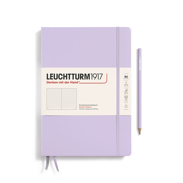 Leuchtturm1917 Notebooks Hardcover Composition B5 - Lilac