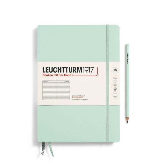 Leuchtturm1917 Notebooks Hardcover Composition B5 - Mint Green