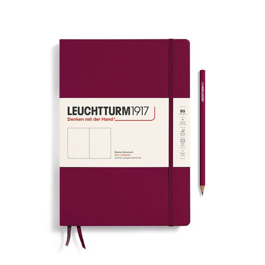 Leuchtturm1917 Notebooks Hardcover Composition B5 - Port Red