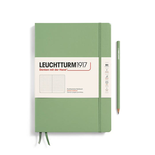 Leuchtturm1917 Notebooks Hardcover Composition B5 - Sage