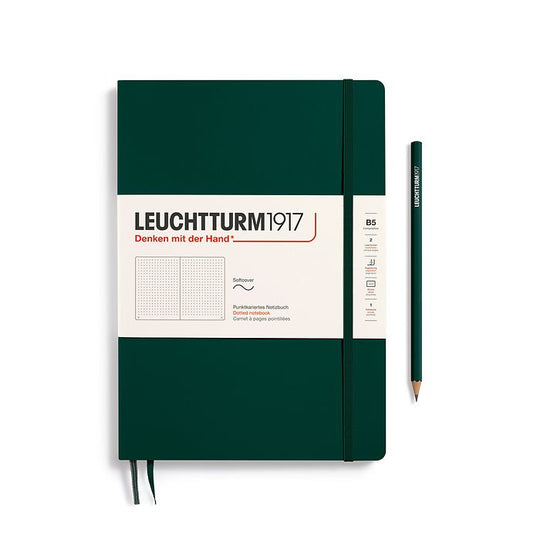 Leuchtturm1917 Notebooks Softcover Composition B5 - Forest Green