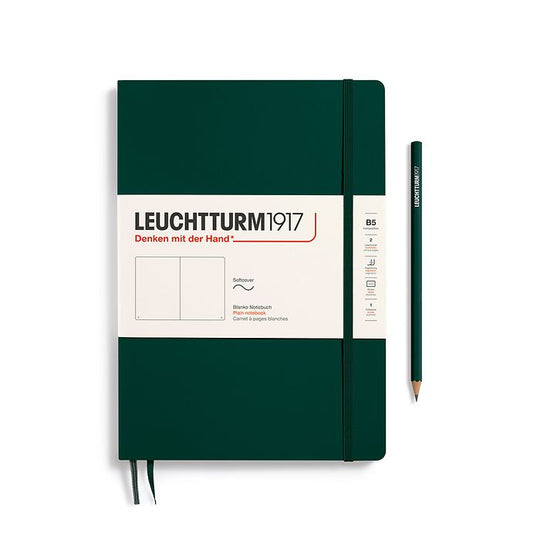Leuchtturm1917 Notebooks Softcover Composition B5 - Forest Green