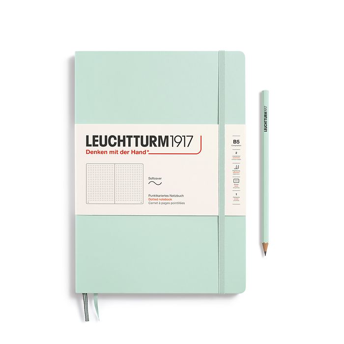 Leuchtturm1917 Notebooks Softcover Composition B5 - Mint Green