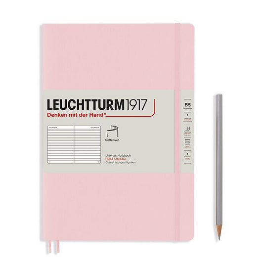 Leuchtturm1917 Notebooks Softcover Composition B5 - Powder