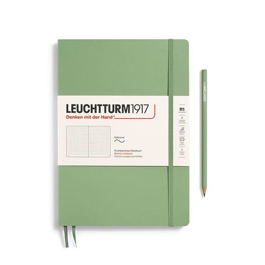 Leuchtturm1917 Notebooks Softcover Composition B5 - Sage
